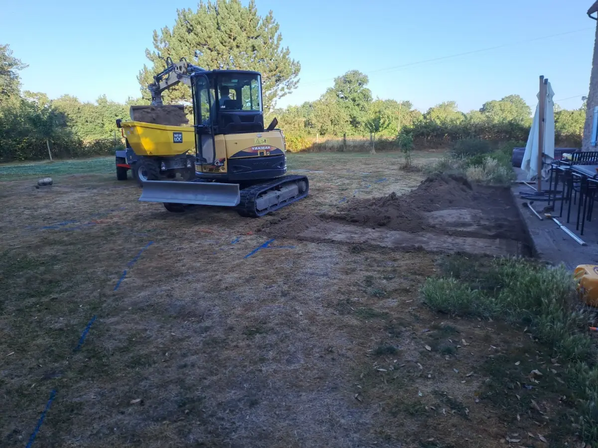 Nivellement de terrain Donges